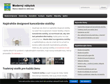 Tablet Screenshot of modernynabytok.com